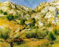 felsigen craigs bei lestaque Pierre Auguste Renoir berg